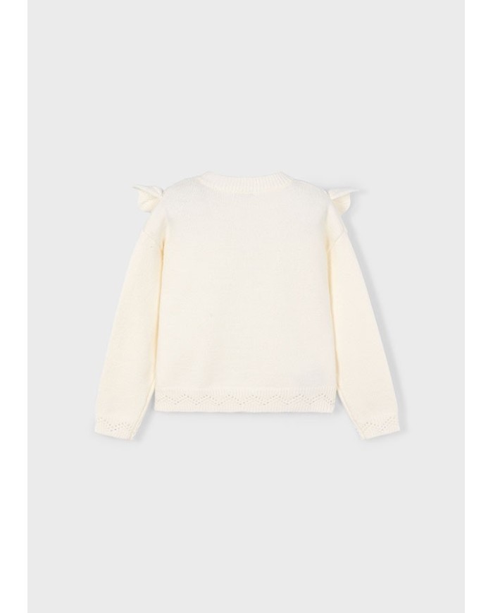 Bernumode | Mayoral: Вязаный джемпер на девочку с ажурными деталями 23,55 € 
