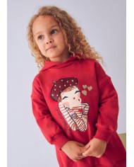 Bernumode | Mayoral: Fleece hooded dress €27.19 