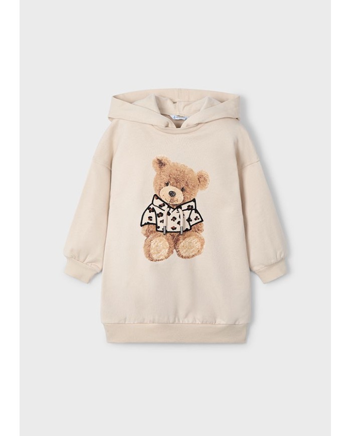 Bernumode | Mayoral: Fleece hooded dress €27.19 