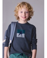 Bernumode | Mayoral: Zēnu T-krekls ar garām piedurknēm 14,46 €  Bernumode | Mayoral: Zēnu T-krekls ar garām piedurknēm 14,46 €