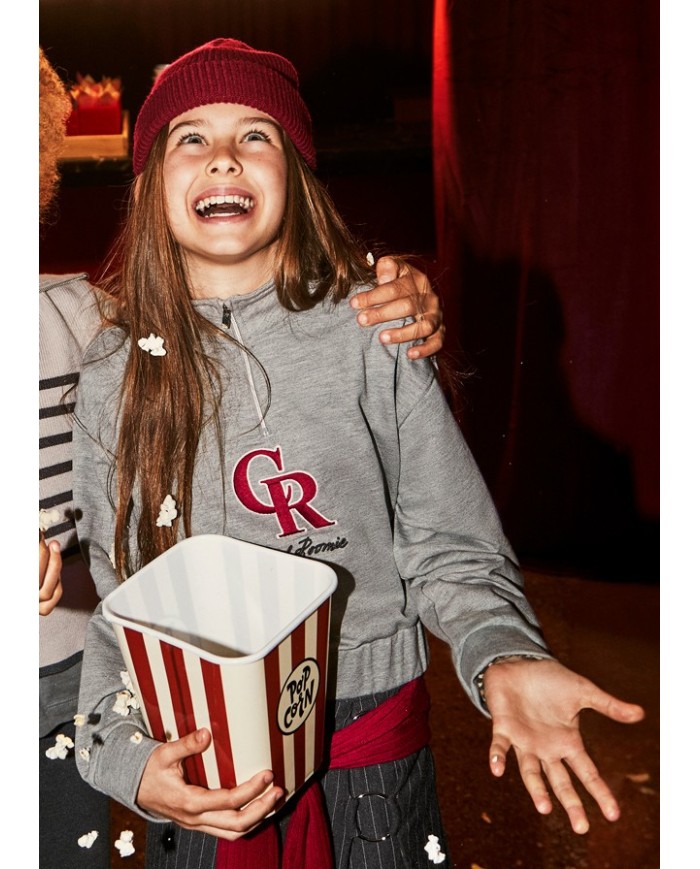 Bernumode | Mayoral: Спортивный свитшот для девочки с воротником-стойкой и полумолнией 23,55 € 
