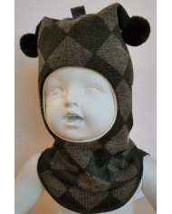 Bernumode | KIVAT: Chequered hood, 2 bobbles €26.36 Finnish quality
Outer shell 100% wool
Organic cotton lining
Covers forehead and ears
Breathing, non-rusting, warm
Gentle, for sensitive skin
Long rear part
Sizes:0 - 0-1 y.o.1 - 1-2 y.o.2 - 2-5 y.o.3 - 5-10 y.o.4 - 10-15 y.o.
