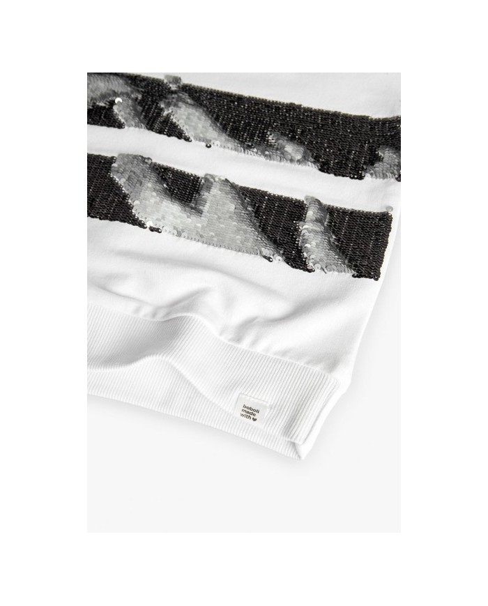 Bernumode | BOBOLI: Fleece stretch sweatshirt for girl -BCI €33.02 
 Bernumode | BOBOLI: Fleece stretch sweatshirt for girl -BCI €33.02