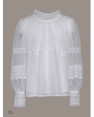Bernumode | SLY: White lace blouse with a top €38.43 