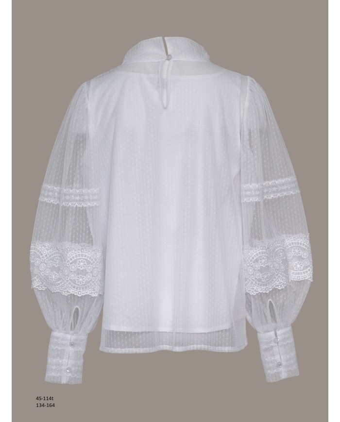 Bernumode | SLY: Белая кружевная блузка с топом 38,43 € 
