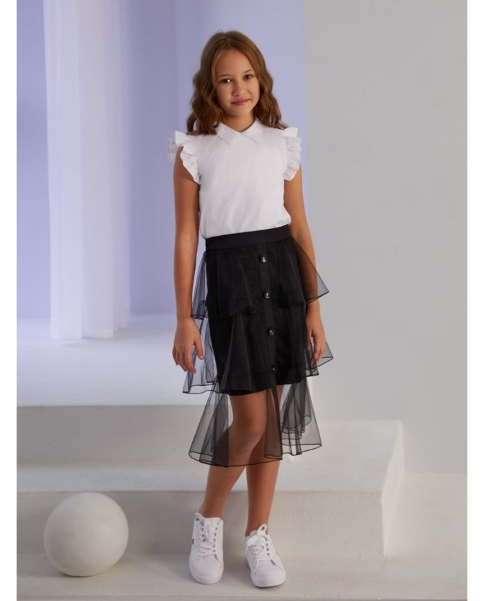 Bernumode | SLY:  Melna tillsvārki ar volāniem 32,64 € 