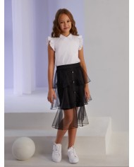 Bernumode | SLY:  Melna tillsvārki ar volāniem 32,64 € 