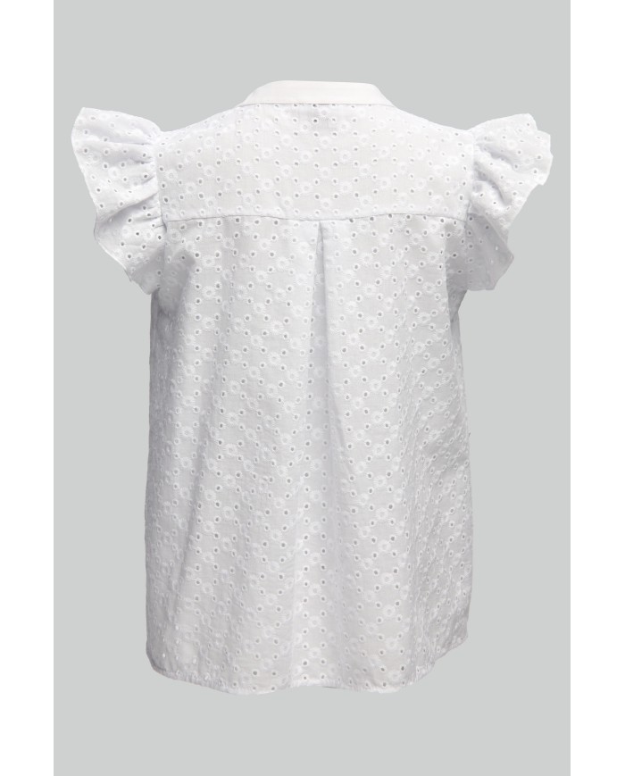 Bernumode | SLY: Белая блузка из вышитого хлопка 28,02 € 
