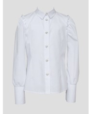 Bernumode | SLY: Белая рубашка с декоративными пуговицами на манжетах 30,50 € 
 Bernumode | SLY: Белая рубашка с декоративными пуговицами на манжетах 30,50 €
