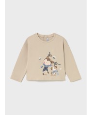 Bernumode | Mayoral: Meiteņu T-krekls ar garām piedurknēm 11,98 €  Bernumode | Mayoral: Meiteņu T-krekls ar garām piedurknēm 11,98 €