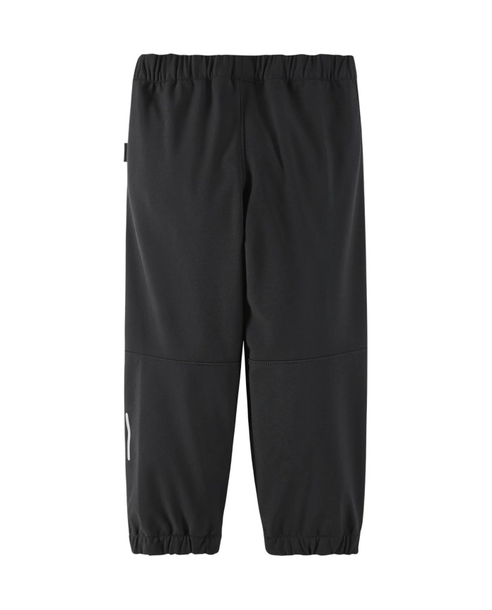 Bernumode | Reima: Kids SoftShell waterproof pants Softshell, Oikotie €41.28 Wind-blocking kids' softshell pants. Loose fit with an adjustable, elasticated waist. Fleece interior for extra warmth and comfort. Easy to pull on.Note that the seams are not sealed, so product is not completely waterproof.These kids' breathable and windproof pants are made from Reima's dirt- and water-repellent softshell material that contains recycled fibres. Thanks to the fleece interior, the stretchy, adjustable waist and the elasticated hems, this design is really comfortable to wear.

Blocks wind outside, yet breathes
Bonded material, fleece on reverse for warmth
Elastic, adjustable waist
Elastic leg ends
Sizes 92-128 with buttons for leg loops
Reflective details
