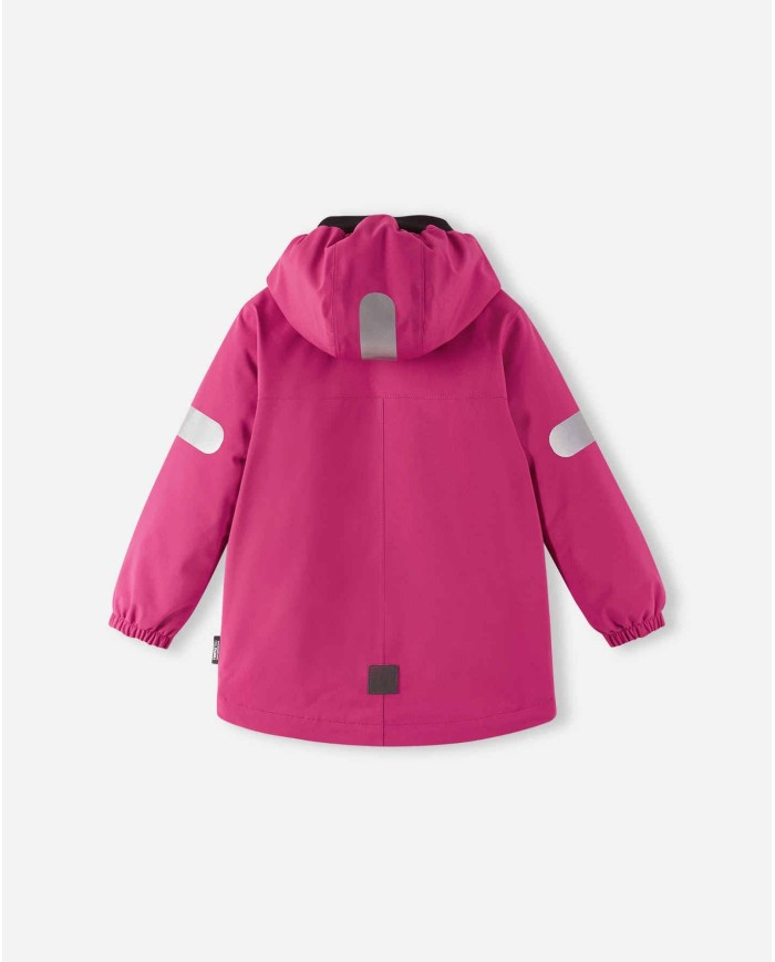 Bernumode | Reima: Mid-season/Transitional  Girls' jacket SYMPPIS (80g) €65.29 








Retro style jacket for kids, with a quilted lining. Fully waterproof and made of recycled materials.






Reimatec kids' waterproof Symppis jacket with light insulation is in a classic style, with a straight fit and big reflective details. Safe, detachable hood with rib edge to cover the head from wind, elastic cuffs to keep the cold at bay and big flap pockets to keep your treasures safe - all these features are designed to protect your little adventurer from any inclement weather. Part of the fibers are recycled. Make every day more sustainable!


Exposed seams sealed waterproof
Water- and windproof, breathable, dirt-repellent material
Durable material
Light insulation
Smooth polyester lining
Safe, detachable hood
Soft rib on hood edge
Elastic cuffs
Two flap pockets
Adjustable hem
Reflective details

Normal machine wash at warm (40°C). Do not bleach. Iron low. Do not dry clean. Drying at lower temperature.













