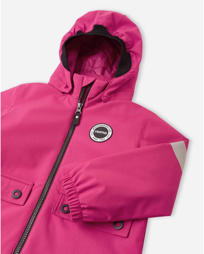 Bernumode | Reima: Mid-season/Transitional  Girls' jacket SYMPPIS (80g) €65.29 








Retro style jacket for kids, with a quilted lining. Fully waterproof and made of recycled materials.






Reimatec kids' waterproof Symppis jacket with light insulation is in a classic style, with a straight fit and big reflective details. Safe, detachable hood with rib edge to cover the head from wind, elastic cuffs to keep the cold at bay and big flap pockets to keep your treasures safe - all these features are designed to protect your little adventurer from any inclement weather. Part of the fibers are recycled. Make every day more sustainable!


Exposed seams sealed waterproof
Water- and windproof, breathable, dirt-repellent material
Durable material
Light insulation
Smooth polyester lining
Safe, detachable hood
Soft rib on hood edge
Elastic cuffs
Two flap pockets
Adjustable hem
Reflective details

Normal machine wash at warm (40°C). Do not bleach. Iron low. Do not dry clean. Drying at lower temperature.













