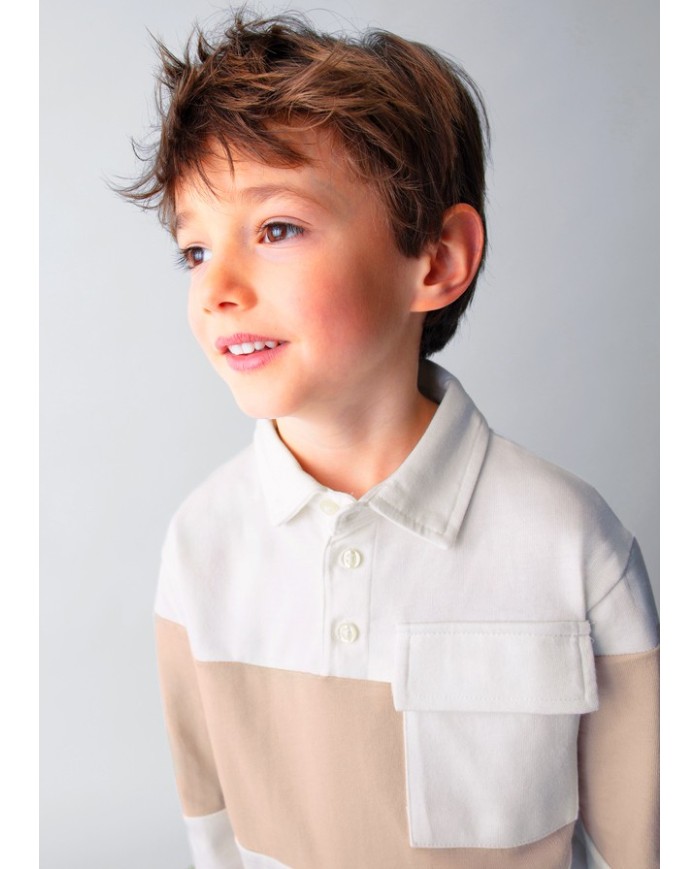 Bernumode | Mayoral: Zēnu Polo-krekls ar garām piedurknēm 21,07 €  Bernumode | Mayoral: Zēnu Polo-krekls ar garām piedurknēm 21,07 €
