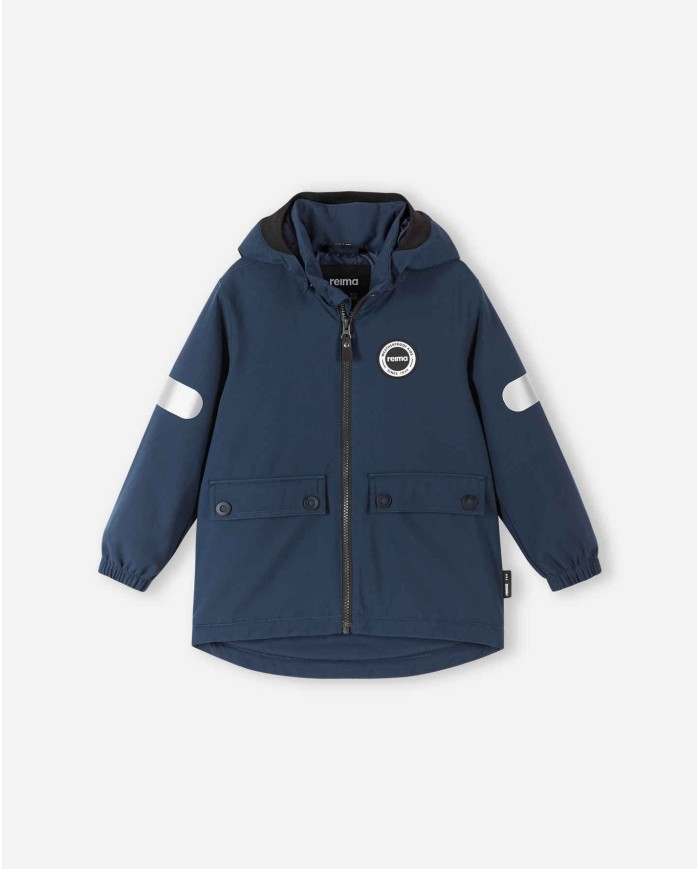 Bernumode | Reima: Mid-season/Transitional  Boys' jacket SYMPPIS (80g) €65.29 








Retro style jacket for kids, with a quilted lining. Fully waterproof and made of recycled materials.






Reimatec kids' waterproof Symppis jacket with light insulation is in a classic style, with a straight fit and big reflective details. Safe, detachable hood with rib edge to cover the head from wind, elastic cuffs to keep the cold at bay and big flap pockets to keep your treasures safe - all these features are designed to protect your little adventurer from any inclement weather. Part of the fibers are recycled. Make every day more sustainable!


Exposed seams sealed waterproof
Water- and windproof, breathable, dirt-repellent material
Durable material
Light insulation
Smooth polyester lining
Safe, detachable hood
Soft rib on hood edge
Elastic cuffs
Two flap pockets
Adjustable hem
Reflective details

Normal machine wash at warm (40°C). Do not bleach. Iron low. Do not dry clean. Drying at lower temperature.













