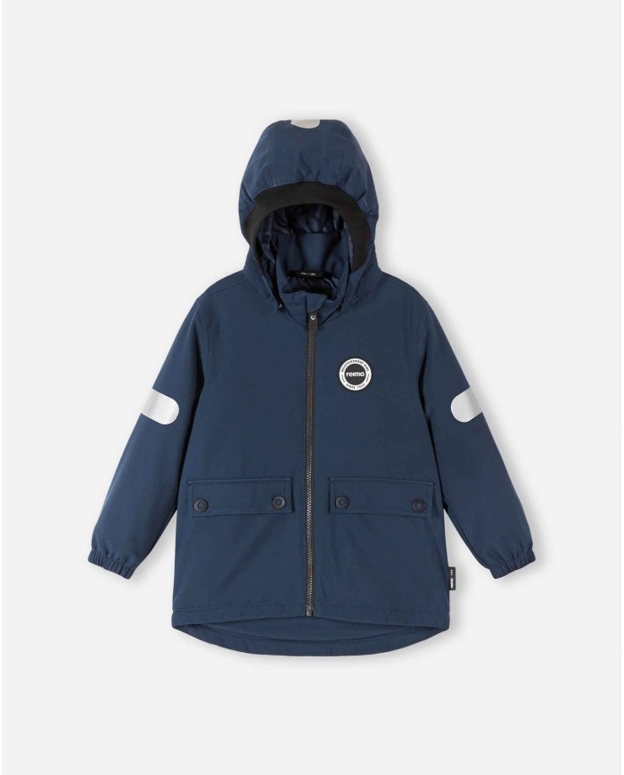 Bernumode | Reima: Mid-season/Transitional  Boys' jacket SYMPPIS (80g) €65.29 








Retro style jacket for kids, with a quilted lining. Fully waterproof and made of recycled materials.






Reimatec kids' waterproof Symppis jacket with light insulation is in a classic style, with a straight fit and big reflective details. Safe, detachable hood with rib edge to cover the head from wind, elastic cuffs to keep the cold at bay and big flap pockets to keep your treasures safe - all these features are designed to protect your little adventurer from any inclement weather. Part of the fibers are recycled. Make every day more sustainable!


Exposed seams sealed waterproof
Water- and windproof, breathable, dirt-repellent material
Durable material
Light insulation
Smooth polyester lining
Safe, detachable hood
Soft rib on hood edge
Elastic cuffs
Two flap pockets
Adjustable hem
Reflective details

Normal machine wash at warm (40°C). Do not bleach. Iron low. Do not dry clean. Drying at lower temperature.













