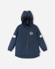 Bernumode | Reima: Mid-season/Transitional  Boys' jacket SYMPPIS (80g) €65.29 








Retro style jacket for kids, with a quilted lining. Fully waterproof and made of recycled materials.






Reimatec kids' waterproof Symppis jacket with light insulation is in a classic style, with a straight fit and big reflective details. Safe, detachable hood with rib edge to cover the head from wind, elastic cuffs to keep the cold at bay and big flap pockets to keep your treasures safe - all these features are designed to protect your little adventurer from any inclement weather. Part of the fibers are recycled. Make every day more sustainable!


Exposed seams sealed waterproof
Water- and windproof, breathable, dirt-repellent material
Durable material
Light insulation
Smooth polyester lining
Safe, detachable hood
Soft rib on hood edge
Elastic cuffs
Two flap pockets
Adjustable hem
Reflective details

Normal machine wash at warm (40°C). Do not bleach. Iron low. Do not dry clean. Drying at lower temperature.













