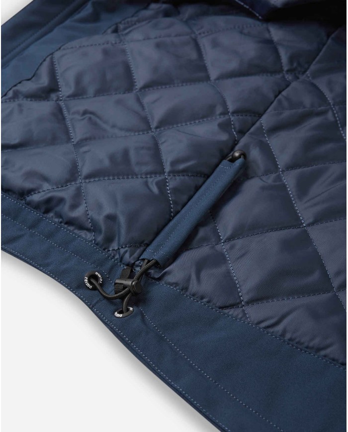 Bernumode | Reima: Mid-season/Transitional  Boys' jacket SYMPPIS (80g) €65.29 








Retro style jacket for kids, with a quilted lining. Fully waterproof and made of recycled materials.






Reimatec kids' waterproof Symppis jacket with light insulation is in a classic style, with a straight fit and big reflective details. Safe, detachable hood with rib edge to cover the head from wind, elastic cuffs to keep the cold at bay and big flap pockets to keep your treasures safe - all these features are designed to protect your little adventurer from any inclement weather. Part of the fibers are recycled. Make every day more sustainable!


Exposed seams sealed waterproof
Water- and windproof, breathable, dirt-repellent material
Durable material
Light insulation
Smooth polyester lining
Safe, detachable hood
Soft rib on hood edge
Elastic cuffs
Two flap pockets
Adjustable hem
Reflective details

Normal machine wash at warm (40°C). Do not bleach. Iron low. Do not dry clean. Drying at lower temperature.













