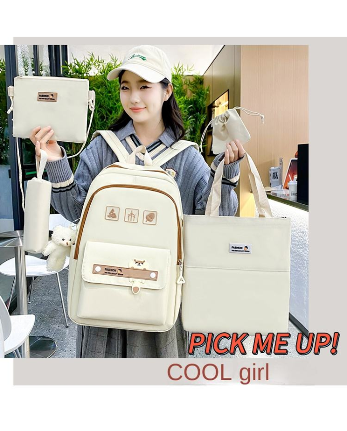 Bernumode | Backpack set for girls (With a squirrel) €20.66 
