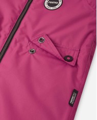 Bernumode | Reima: Mid-season children's overall, Marte Mid (80g) €70.25 

This lightly insulated retro overall for toddlers is the perfect choice for milder winters. Say moi to our classic toddlers' one-piece that was inspired by the distinctive Reima design style of the 1970s. It was first introduced in 2014 and thanks to its bold features and uncompromising functionality, it immediately became a hit among Nordic parents.
During the years, we've kept the light insulation, the roomy pockets and soft rib cuffs, but added tiny touches of genius here and there to make this one-piece even more functional and even better fitting. Add fresh new colours, and you can understand why parents and kids have loved it for years.







All seams sealed waterproof
Durable material
Water- and windproof, breathable, dirt-repellent material
Smooth polyester lining
Light insulation
Insulated seat
Safe, detachable hood
Soft rib on hood edge and cuffs
Two flap pockets
Waist adjustment inside
Detachable, adjustable and durable silicone foot loops
Elastic leg ends
Reflective details

Normal machine wash at warm (40°C). Do not bleach. Iron low. Do not dry clean. Drying at lower temperature.





