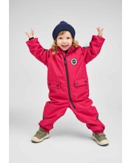 Bernumode | Reima: Mid-season children's overall, Marte Mid (80g) €70.25 

This lightly insulated retro overall for toddlers is the perfect choice for milder winters. Say moi to our classic toddlers' one-piece that was inspired by the distinctive Reima design style of the 1970s. It was first introduced in 2014 and thanks to its bold features and uncompromising functionality, it immediately became a hit among Nordic parents.
During the years, we've kept the light insulation, the roomy pockets and soft rib cuffs, but added tiny touches of genius here and there to make this one-piece even more functional and even better fitting. Add fresh new colours, and you can understand why parents and kids have loved it for years.







All seams sealed waterproof
Durable material
Water- and windproof, breathable, dirt-repellent material
Smooth polyester lining
Light insulation
Insulated seat
Safe, detachable hood
Soft rib on hood edge and cuffs
Two flap pockets
Waist adjustment inside
Detachable, adjustable and durable silicone foot loops
Elastic leg ends
Reflective details

Normal machine wash at warm (40°C). Do not bleach. Iron low. Do not dry clean. Drying at lower temperature.





