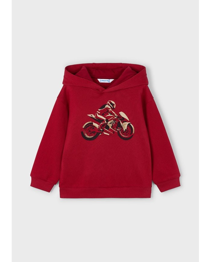 Bernumode | Mayoral: Hoodie for boy €23.55 Mayoral hoodie 4407-066 for boys is a stylish and comfortable piece of clothing, perfect for an active lifestyle. We use this clothing ourselves and guarantee its comfort, durability, and practicality. The soft material and modern design provide warmth and freedom of movement, making this hoodie an essential part of any child’s wardrobe. Bernumode | Mayoral: Hoodie for boy €23.55 Mayoral hoodie 4407-066 for boys is a stylish and comfortable piece of clothing, perfect for an active lifestyle. We use this clothing ourselves and guarantee its comfort, durability, and practicality. The soft material and modern design provide warmth and freedom of movement, making this hoodie an essential part of any child’s wardrobe.