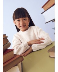 Bernumode | Mayoral: Padded tracksuit for girl €32.64 Two-piece tracksuit for girls: sweatshirt and long pants.Long-sleeve sweatshirt with a round neckline. Snap button closure at the back. Quilted-effect textile exterior.Girls’ pants with an elastic waistband, smooth design.