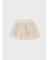 Bernumode | Mayoral: Тюлевая юбка на девочку 21,07 € Юбка для девочек с эластичной талией. Легкая и воздушная ткань из тюля с внутренней подкладкой. Модель украшена воланами, создавая нежный и стильный образ для праздников и повседневной носки.
 Bernumode | Mayoral: Тюлевая юбка на девочку 21,07 € Юбка для девочек с эластичной талией. Легкая и воздушная ткань из тюля с внутренней подкладкой. Модель украшена воланами, создавая нежный и стильный образ для праздников и повседневной носки.