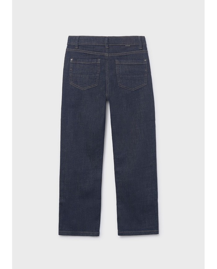Bernumode | Mayoral: Wide fit denim pants for boys €27.19 Unisex jeans with zip and button closure. Adjustable elastic waistband with inner buttons for a better fit. Made from comfortable denim fabric, perfect for everyday outfits. Functional front and back pockets. Decorated with ripped details. A versatile unisex design thanks to its neutral tones and classic shape.By choosing our cotton products, you are supporting our investment in the Better Cotton initiative, which helps promote more sustainable cotton farming. Bernumode | Mayoral: Wide fit denim pants for boys €27.19 Unisex jeans with zip and button closure. Adjustable elastic waistband with inner buttons for a better fit. Made from comfortable denim fabric, perfect for everyday outfits. Functional front and back pockets. Decorated with ripped details. A versatile unisex design thanks to its neutral tones and classic shape.By choosing our cotton products, you are supporting our investment in the Better Cotton initiative, which helps promote more sustainable cotton farming.