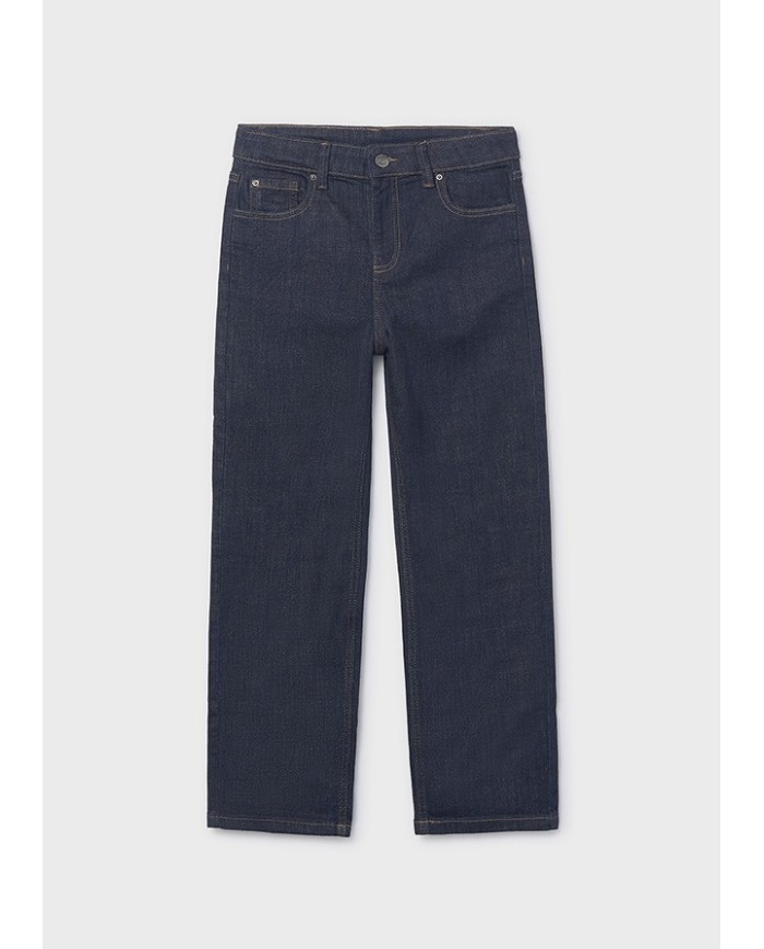 Bernumode | Mayoral: Wide fit denim pants for boys €27.19 Unisex jeans with zip and button closure. Adjustable elastic waistband with inner buttons for a better fit. Made from comfortable denim fabric, perfect for everyday outfits. Functional front and back pockets. Decorated with ripped details. A versatile unisex design thanks to its neutral tones and classic shape.By choosing our cotton products, you are supporting our investment in the Better Cotton initiative, which helps promote more sustainable cotton farming. Bernumode | Mayoral: Wide fit denim pants for boys €27.19 Unisex jeans with zip and button closure. Adjustable elastic waistband with inner buttons for a better fit. Made from comfortable denim fabric, perfect for everyday outfits. Functional front and back pockets. Decorated with ripped details. A versatile unisex design thanks to its neutral tones and classic shape.By choosing our cotton products, you are supporting our investment in the Better Cotton initiative, which helps promote more sustainable cotton farming.