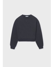 Bernumode | Mayoral: Pullover for girl €21.07 Long sleeve sweatshirt for girl. Relaxed fit with dropped shoulders for a casual silhouette. Hem, cuffs, and neckline in elastic rib knit for a better fit. Decorative detail: embroidery.