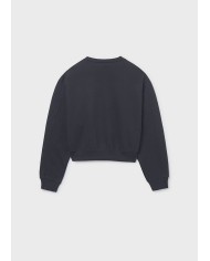 Bernumode | Mayoral: Pullover for girl €21.07 Long sleeve sweatshirt for girl. Relaxed fit with dropped shoulders for a casual silhouette. Hem, cuffs, and neckline in elastic rib knit for a better fit. Decorative detail: embroidery.