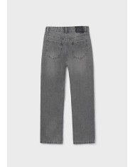 Bernumode | Mayoral: Brīva piegriezuma džinsi meitenei 27,19 € Bikses meitenei ar regulējamu elastīgu jostu un pogām ideālai pieguļšanai. Ērts džinsa audums, viegli kombinējams ikdienas tērpiem. Modelis ar vairākām kabatām.