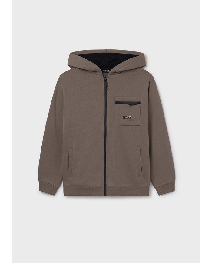 Bernumode | Mayoral: Jumper for boy €30.17 Long-sleeve hoodie for boys. Hooded neckline. Front central zipper closure. Design with multiple pockets. Decorative elements: high-density print, screen print.