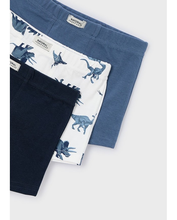 Bernumode | Mayoral: Set of 3 boxers for boy €18.10 Set of 3 boys’ boxer briefs. Soft, comfortable, and perfect for everyday wear.
