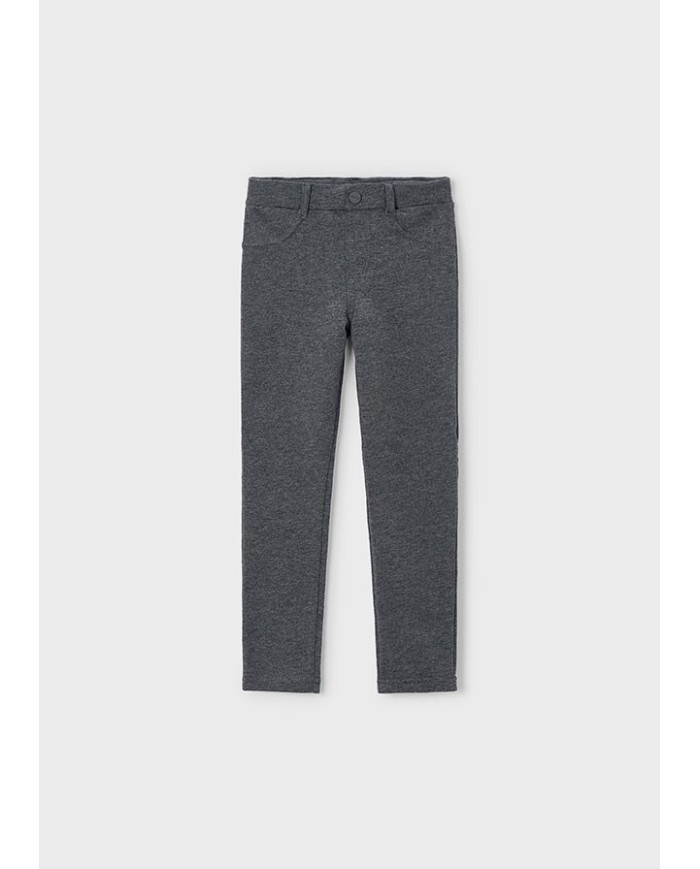 Bernumode | Mayoral: Fleece basic trousers €19.42 Super skinny long pants for girls with a slim, fitted cut. Elastic waistband with an adjustable inner elastic band secured by buttons for a perfect fit. Made from warm, thick brushed fleece, ideal for colder months. Features faux front pockets and functional back pockets. Part of the Mayoral Basic collection, an essential piece to complete any outfit.
 Bernumode | Mayoral: Fleece basic trousers €19.42 Super skinny long pants for girls with a slim, fitted cut. Elastic waistband with an adjustable inner elastic band secured by buttons for a perfect fit. Made from warm, thick brushed fleece, ideal for colder months. Features faux front pockets and functional back pockets. Part of the Mayoral Basic collection, an essential piece to complete any outfit.