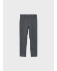 Bernumode | Mayoral: Fleece basic trousers €19.42 Super skinny long pants for girls with a slim, fitted cut. Elastic waistband with an adjustable inner elastic band secured by buttons for a perfect fit. Made from warm, thick brushed fleece, ideal for colder months. Features faux front pockets and functional back pockets. Part of the Mayoral Basic collection, an essential piece to complete any outfit.
 Bernumode | Mayoral: Fleece basic trousers €19.42 Super skinny long pants for girls with a slim, fitted cut. Elastic waistband with an adjustable inner elastic band secured by buttons for a perfect fit. Made from warm, thick brushed fleece, ideal for colder months. Features faux front pockets and functional back pockets. Part of the Mayoral Basic collection, an essential piece to complete any outfit.