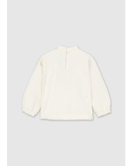 Bernumode | Mayoral: Джемпер на девочку с воротником стойкой 14,46 € Милая футболка с длинными рукавами для малыша. Изготовлена из мягкого эластичного хлопка, который обеспечивает комфорт и свободу движений. Манжеты на резинке аккуратно фиксируют рукава, а воротник-полустойка придаёт изделию элегантный вид. Застёжка на кнопки сзади облегчает переодевание. Декорирована стильным принтом.
