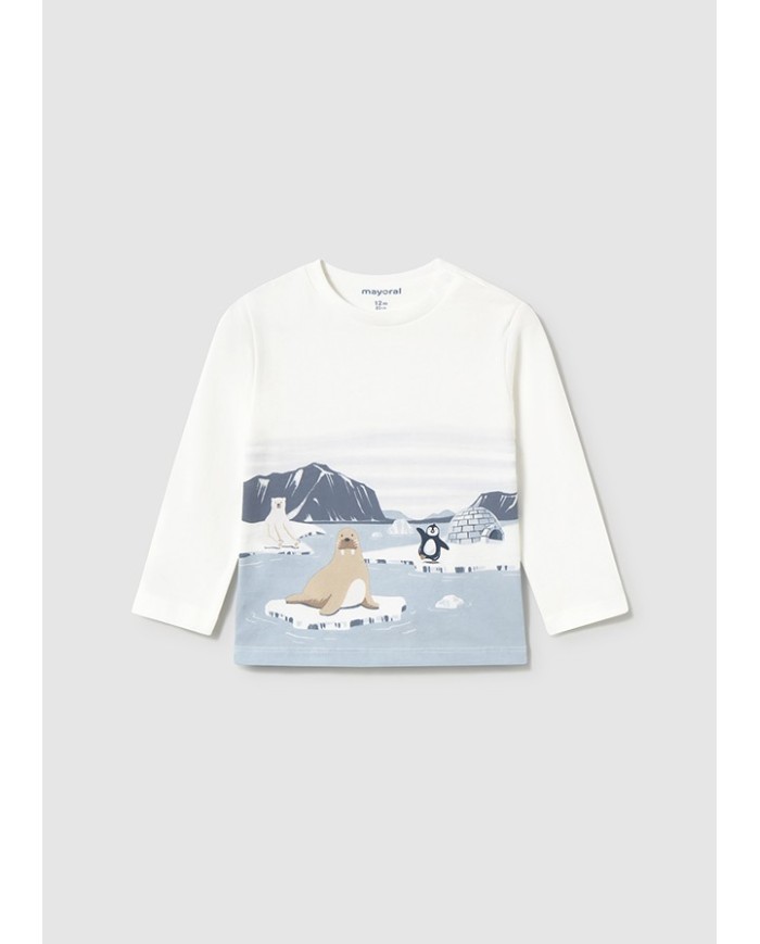 Bernumode | Mayoral: L/s t-shirt for boy €13.64 Long-sleeved T-shirt for baby. Designed with a classic round neckline for a comfortable fit. Snap buttons on the shoulder make dressing easier. Made from 100% soft cotton, perfect for delicate baby skin. Finished with a stylish print. Bernumode | Mayoral: L/s t-shirt for boy €13.64 Long-sleeved T-shirt for baby. Designed with a classic round neckline for a comfortable fit. Snap buttons on the shoulder make dressing easier. Made from 100% soft cotton, perfect for delicate baby skin. Finished with a stylish print.