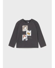 Bernumode | Mayoral: L/s shirt dress €13.64 Adorable long-sleeved T-shirt for baby. Designed with a classic round neckline and practical snap-button closure at the back for easy dressing. Made from soft terry-effect fabric, providing a cozy feel for delicate baby skin. Embellished with a sweet applique, subtle glitter details, and a playful print. Bernumode | Mayoral: L/s shirt dress €13.64 Adorable long-sleeved T-shirt for baby. Designed with a classic round neckline and practical snap-button closure at the back for easy dressing. Made from soft terry-effect fabric, providing a cozy feel for delicate baby skin. Embellished with a sweet applique, subtle glitter details, and a playful print.