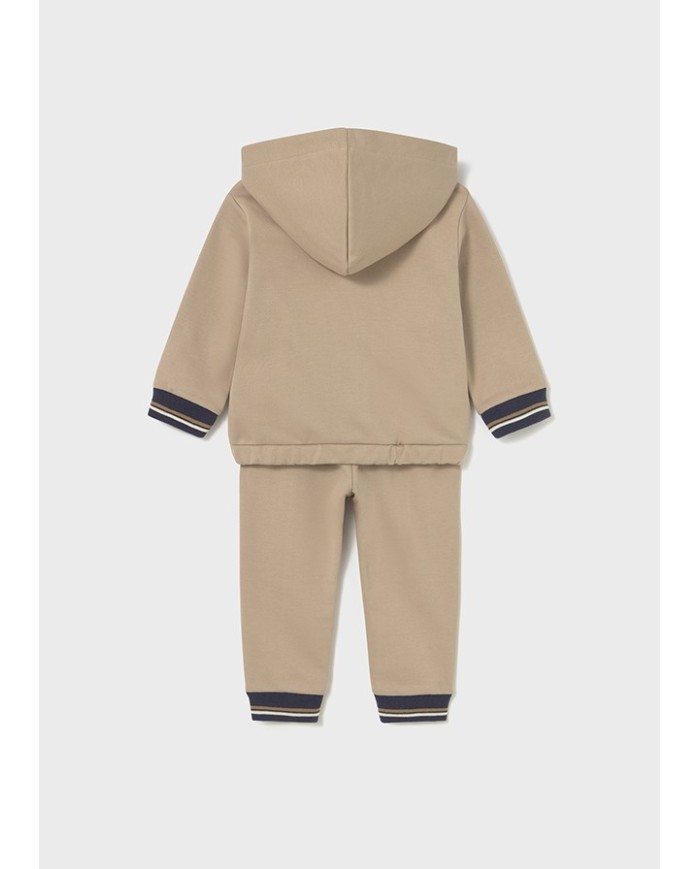 Bernumode | Mayoral: Tracksuit set for little boy €27.19 Two-piece tracksuit for baby, including sweatshirt and long trousers.
Long-sleeved hoodie for baby with contrasting elastic cuffs. Hooded neckline. Front central zip fastening. Elastic hem for a better fit. Functional front pockets. Decorative details: applique, embroidery.
Trousers with elastic waistband and drawstring. Elastic hems for improved comfort and fit.
 Bernumode | Mayoral: Tracksuit set for little boy €27.19 Two-piece tracksuit for baby, including sweatshirt and long trousers.
Long-sleeved hoodie for baby with contrasting elastic cuffs. Hooded neckline. Front central zip fastening. Elastic hem for a better fit. Functional front pockets. Decorative details: applique, embroidery.
Trousers with elastic waistband and drawstring. Elastic hems for improved comfort and fit.