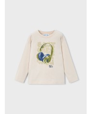 Bernumode | Mayoral: L/s t-shirt €13.64 Boys’ long-sleeve t-shirt with round neckline. Decorative elements: screen print. Made from 100% Better Cotton, supporting sustainable cotton production. Bernumode | Mayoral: L/s t-shirt €13.64 Boys’ long-sleeve t-shirt with round neckline. Decorative elements: screen print. Made from 100% Better Cotton, supporting sustainable cotton production.
