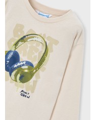 Bernumode | Mayoral: Zēnu T-krekls ar garām piedurknēm 13,64 € Zēnu garroku T-krekls ar apaļu kaklu. Dekoratīvie elementi: serigrāfija (print). Izgatavots no 100% Better Cotton, kas atbalsta ilgtspējīgu kokvilnas ražošanu. Bernumode | Mayoral: Zēnu T-krekls ar garām piedurknēm 13,64 € Zēnu garroku T-krekls ar apaļu kaklu. Dekoratīvie elementi: serigrāfija (print). Izgatavots no 100% Better Cotton, kas atbalsta ilgtspējīgu kokvilnas ražošanu.