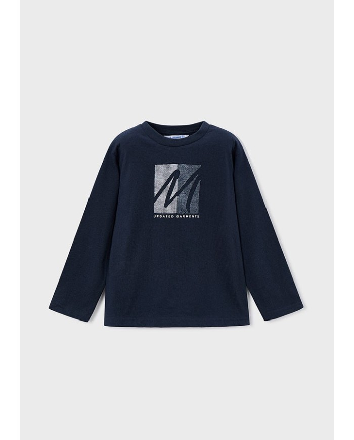 Bernumode | Mayoral: L/s t-shirt €13.64 Boys’ long-sleeve t-shirt with round neckline. 100% cotton. Decorative elements: high-density embossed print. Choosing Better Cotton products supports sustainable cotton production initiatives.
