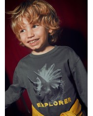 Bernumode | Mayoral: L/s t-shirt €11.98 Boys’ long-sleeve t-shirt with round neckline. 100% cotton. Decorative elements: screen print. Choosing Better Cotton products supports sustainable cotton production initiatives. Bernumode | Mayoral: L/s t-shirt €11.98 Boys’ long-sleeve t-shirt with round neckline. 100% cotton. Decorative elements: screen print. Choosing Better Cotton products supports sustainable cotton production initiatives.