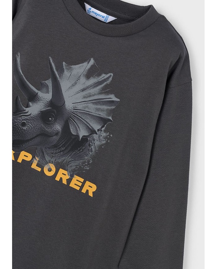 Bernumode | Mayoral: L/s t-shirt €11.98 Boys’ long-sleeve t-shirt with round neckline. 100% cotton. Decorative elements: screen print. Choosing Better Cotton products supports sustainable cotton production initiatives. Bernumode | Mayoral: L/s t-shirt €11.98 Boys’ long-sleeve t-shirt with round neckline. 100% cotton. Decorative elements: screen print. Choosing Better Cotton products supports sustainable cotton production initiatives.
