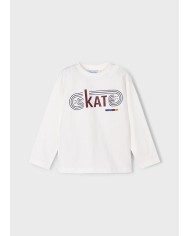 Bernumode | Mayoral: L/s t-shirt €13.64 Boys’ long-sleeve t-shirt with round neckline. Decorative elements: embossed print, screen print. Choosing Better Cotton products supports sustainable cotton production initiatives.