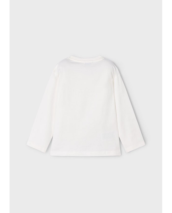 Bernumode | Mayoral: L/s t-shirt €13.64 Boys’ long-sleeve t-shirt with round neckline. Decorative elements: embossed print, screen print. Choosing Better Cotton products supports sustainable cotton production initiatives.