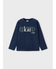 Bernumode | Mayoral: L/s t-shirt €13.64 Boys’ long-sleeve t-shirt with round neckline. Decorative elements: embossed print, screen print. Choosing Better Cotton products supports sustainable cotton production initiatives.