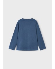 Bernumode | Mayoral: L/s t-shirt €11.98 Boys’ long-sleeve t-shirt with round neckline. 100% cotton. Decorative elements: high-density embossed print, screen print. Choosing Better Cotton products supports sustainable cotton production initiatives. Bernumode | Mayoral: L/s t-shirt €11.98 Boys’ long-sleeve t-shirt with round neckline. 100% cotton. Decorative elements: high-density embossed print, screen print. Choosing Better Cotton products supports sustainable cotton production initiatives.